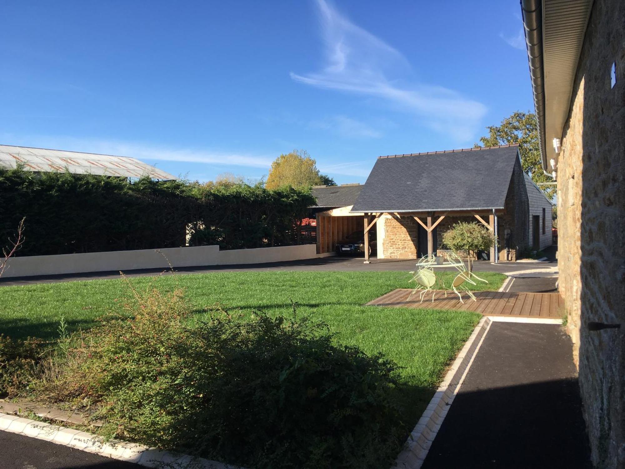 La Maison de Benjamin La Chapelle-Saint-Aubert Luaran gambar