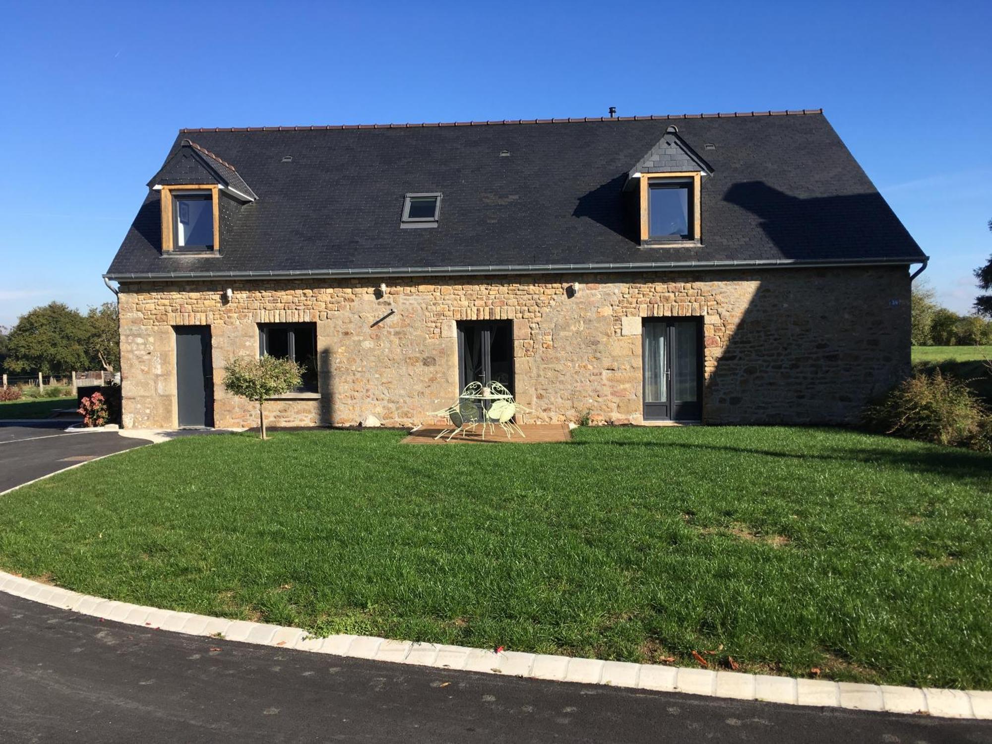 La Maison de Benjamin La Chapelle-Saint-Aubert Luaran gambar